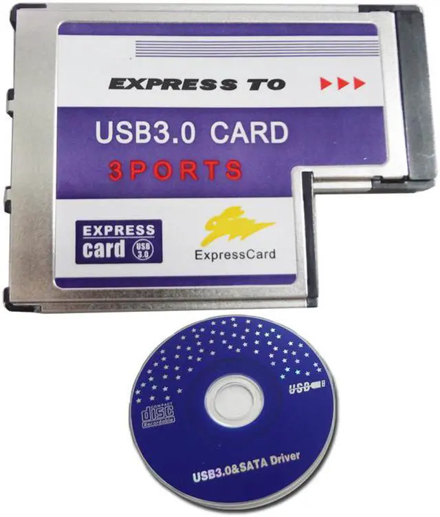 Main image of Weastlinks 3Port Hidden Inside USB3.0 to Expresscard Express Card 54 54mm Expresscard Laptop Adapter Converter Chipset FL1100