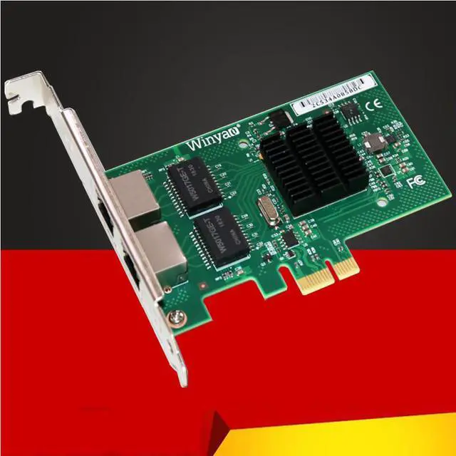 Alt view image 5 of 6 - Weastlinks PC Computer Gigabit Ethernet PCI Express PCI-E Network Controller Card 10/100/1000Mbps RJ45 Lan Adapter Converter ISCSI BCM5709C