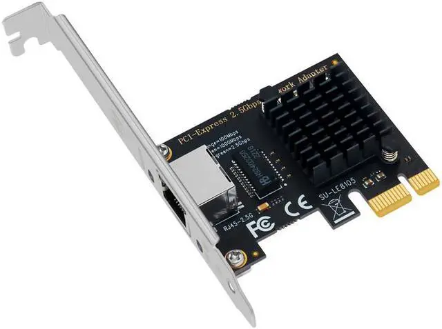 Main image of Weastlinks PCI Express Network Card RTL8125GB Gigabit Ethernet PCIE Network card 2.5Gbps LAN Adapter 1Port RJ45 Network Card for Desktop PC