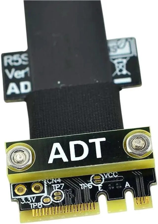 Alt view image 5 of 7 - Weastlinks M.2 WiFi A.E key To M.2 NVMe SSD Extension Cable extender Adapter PCIe3.0 x1 full speed