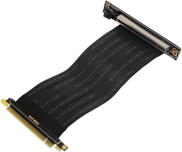 Main image of Weastlinks PCI Express 3.0 16x Riser Ribbon Extender Cable Slot Reverse 360 Degree PCIe 3.0 x16 Extension slot 360 For Video Card Upright