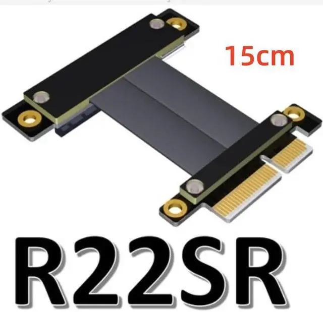 Main image of Weastlinks PCIe 4x to PCIe 4x Riser cable PCI-E GEN3.0 4x PCI-Express X4 Extender Right Angle cables