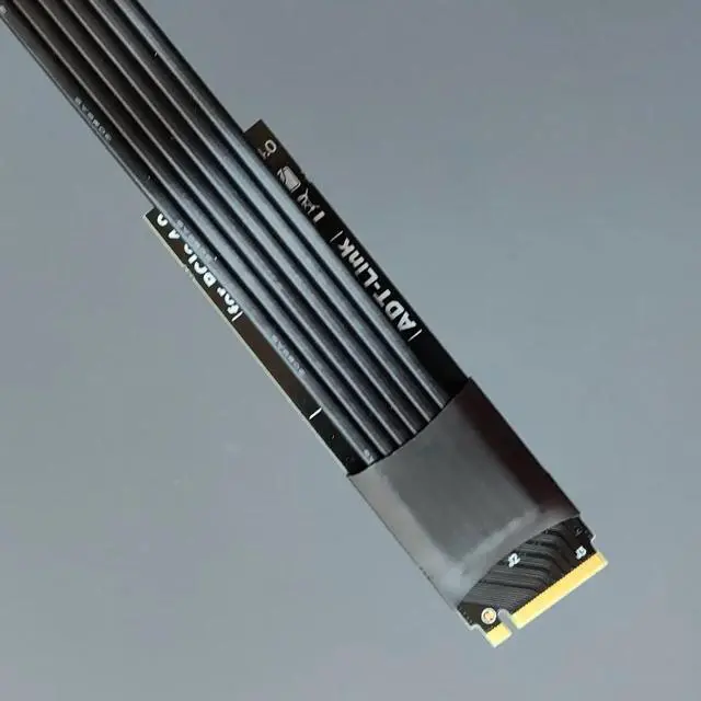 Alt view image 3 of 6 - Weastlinks M.2 NVMe SSD Extension Cable Extender PCIe4.0 X4 Full Speed NVMe M-Key Supports M.2 NVME, Ultra SSD SSD Drives
