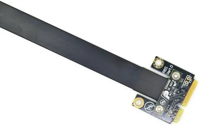 Alt view image 4 of 7 - Weastlinks M.2 key A.E. WiFi Card to mini PCIe ( mini card ) mpcie slot Extension Cable extender adapter extension cable