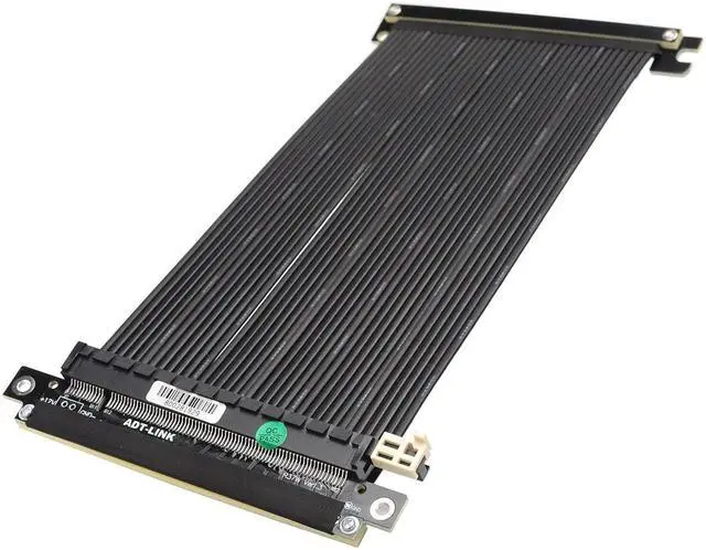 Alt view image 6 of 7 - Weastlinks PCIe X16 To X16 Adapter Cable GEN 3 Graphics Video Cards Extension PCI Express 3.0 for ITX Motherboard Chassis Mini Pc-case