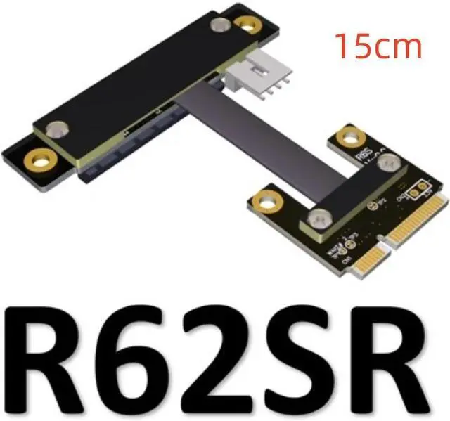 Main image of Weastlinks Mini PCI-e mPCIe WAN WiFi To PCIe x4 PCI-E 4x Riser adapter cards Gen3.0 Mini-PCIe Ribbon cable Mini pci e for WIFI card