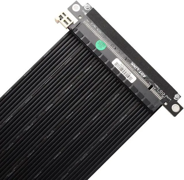 Alt view image 3 of 7 - Weastlinks PCIe X16 To X16 Adapter Cable GEN 3 Graphics Video Cards Extension PCI Express 3.0 for ITX Motherboard Chassis Mini Pc-case