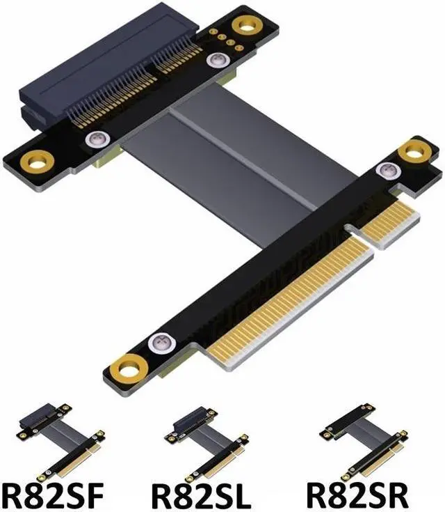 Alt view image 2 of 4 - Weastlinks PCI-E 3.0 4x 8x Graphics card Adapter Cable PCI Express PCIe x8 x4 Extender For GTX1080 PCIe3.0 8x 4x