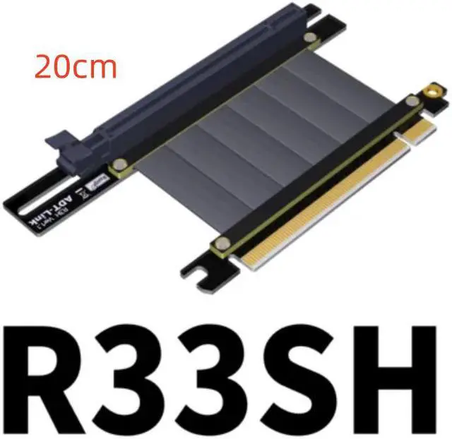 Main image of Weastlinks PCI Express PCI-e3.0 16x Flexible Cable Card Extension Port Adapter Riser Card Graphics Cards Vertical Connector Cable L type