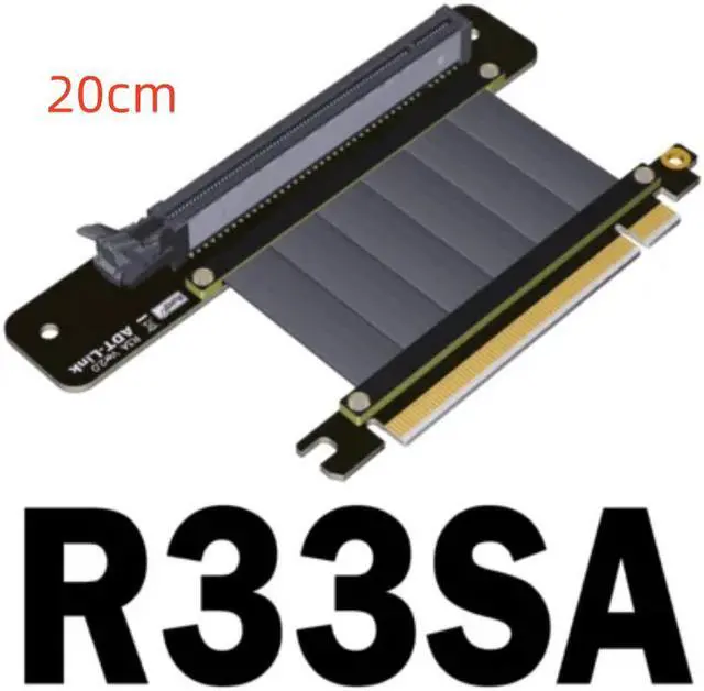 Main image of Weastlinks PCI Express PCI-e3.0 16x Flexible Cable Card Extension Port Adapter Riser Card Graphics Cards Vertical Connector Cable L type