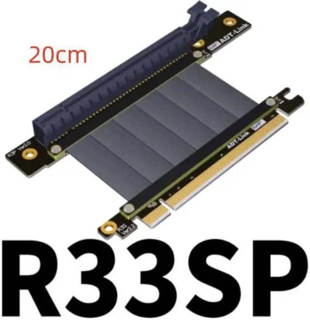 Main image of Weastlinks PCI Express PCI-e3.0 16x Flexible Cable Card Extension Port Adapter Riser Card Graphics Cards Vertical Connector Cable L type