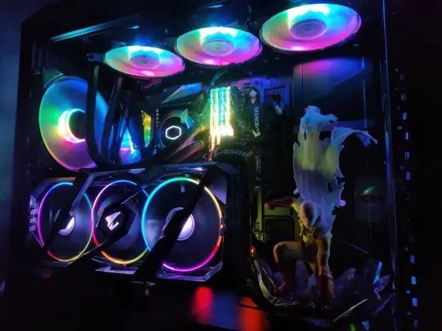 Alt view image 6 of 7 - Weastlinks PCI Express PCI-e3.0 16x Flexible Cable Card Extension Port Adapter Riser Card Graphics Cards Vertical Connector Cable L type