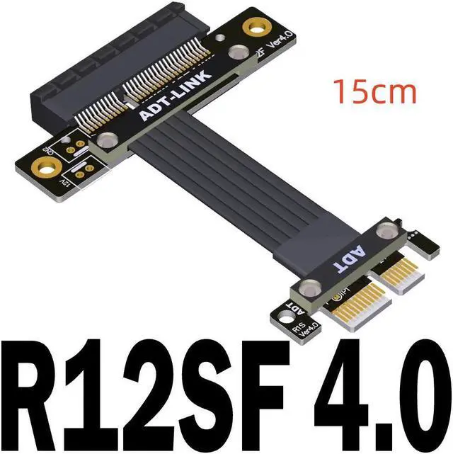Main image of Weastlinks PCIe X1 To X4 PCI Express 4.0 X1 To X4 Riser Vertical For PCIe X4 NVMe SSD, LAN, USB Cards,extension