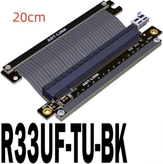 Main image of Weastlinks PCI Express Gen4 PCI-E 3.0 16X Extender Flexible Extension Cable Reverse PCIe X16 Riser Card Cable