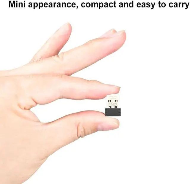 Alt view image 6 of 7 - Weastlinks WiFi6 USB Adapter 300Mbps Wireless External Receiver Free Drive 2.4Ghz 300Mbps WiFi Dongle Ethernet Network Card PC Laptop