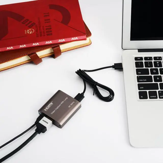 Alt view image 6 of 7 - Weastlinks 4K 60hz Loop Out HDMI Capture Card Audio Video Recording Plate Live Streaming USB 1080p 60fps Grabber for PC PS4 Game DVD Camera