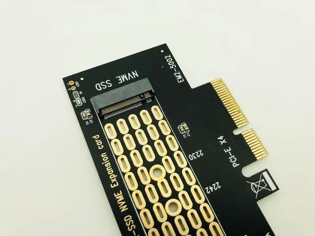 Alt view image 3 of 7 - Weastlinks PCI Express PCIE to M2 Adapter NVME SATA M.2 SSD PCIE Adapter NVME/SATA M2 PCI E Adapter SSD M2 to SATA PCI-E Card M Key + B Key