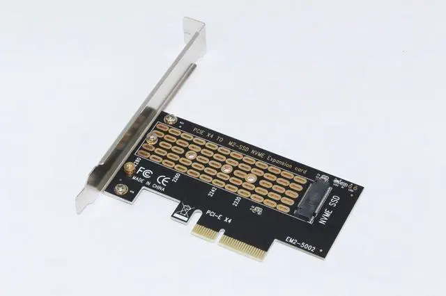 Alt view image 7 of 7 - Weastlinks PCI Express PCIE to M2 Adapter NVME SATA M.2 SSD PCIE Adapter NVME/SATA M2 PCI E Adapter SSD M2 to SATA PCI-E Card M Key + B Key