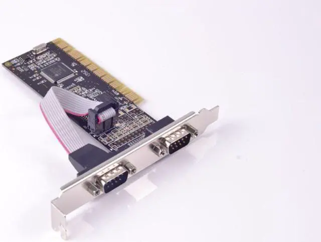 Main image of Weastlinks PCI to 2 Ports RS232 COM DB9 Pin Serial Card Adapter MCS9865 Chipset for Moschip
