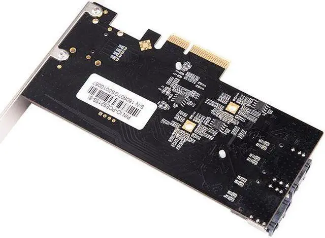 Alt view image 5 of 6 - Weastlinks PCI-E/PCIE SATA Card PCI Express SATA Controller PCIE to SATA 3.0 Card 8-Port SATA3 Expansion Adapter +Cable