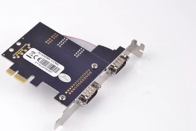 Alt view image 6 of 7 - Weastlinks PCI-E to 2 Ports Serial DB9 RS232 RS-232 Controller Card Adapter MCS9922 Chipset