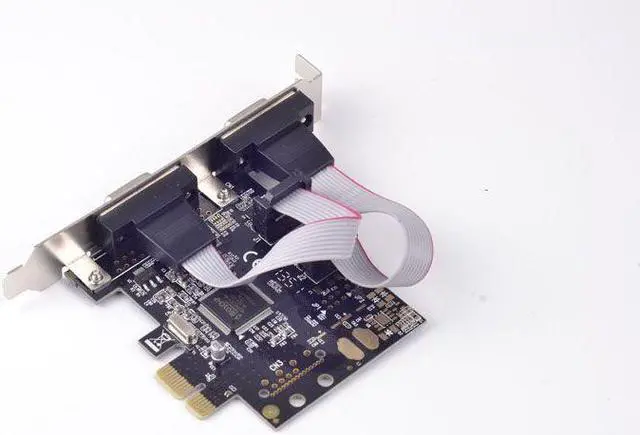 Alt view image 5 of 7 - Weastlinks PCI-E to 2 Ports Serial DB9 RS232 RS-232 Controller Card Adapter MCS9922 Chipset