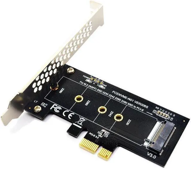 Main image of Weastlinks PCIE to M2 Adapter PCI Express 3.0 x1 to NVME SSD M2 PCIE Raiser Adapter Support 2230 2242 2260 2280 M.2 SSD