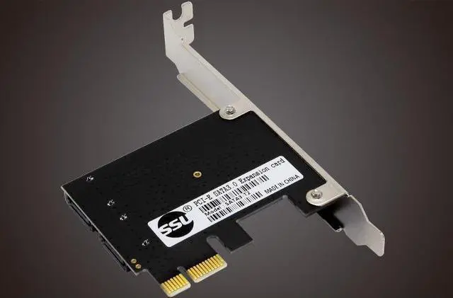 Alt view image 6 of 7 - Weastlinks SATA 3.0 SATA III 2-PORT Internal 6Gbps Ports to PCI-Expess Host Controller Card