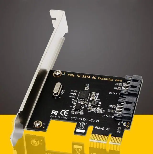 Main image of Weastlinks SATA 3.0 SATA III 2-PORT Internal 6Gbps Ports to PCI-Expess Host Controller Card