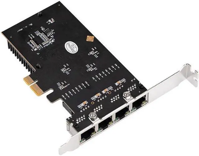 Alt view image 2 of 9 - Weastlinks PCI Express 10/100/1000Mb Network Card 1000Mbps PCIE X1 RJ45 Quad Gigabit Ethernet Network Adapter Lan NIC RTL8111H Chips for PC