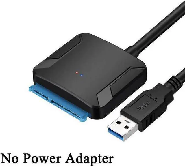 Alt view image 2 of 7 - Weastlinks USB 3.0 To Sata 3 Adapter Converter Cable USB3.0 Hard Drive Converter Cable For 2.5 3.5 HDD SSD Adapter
