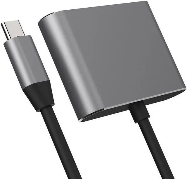 Alt view image 4 of 5 - Weastlinks USB-C To HDMI 3 in 1 Cable Converter USB 3.1 Type C To HDMI 4K USB 3.0 USB 3.2 Adapter Cable Silver