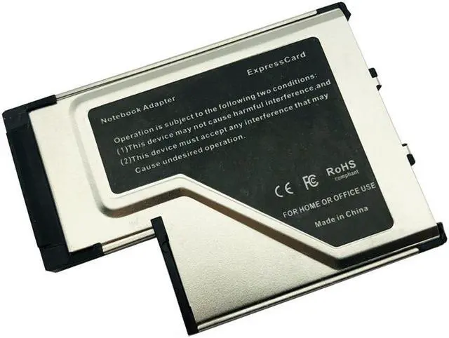 Alt view image 3 of 6 - Weastlinks USB Expresscard expansion Card 3 port USB 3.0 Expresscard 34 54 mm expansion Card expresscard to USB adapter USB express Card