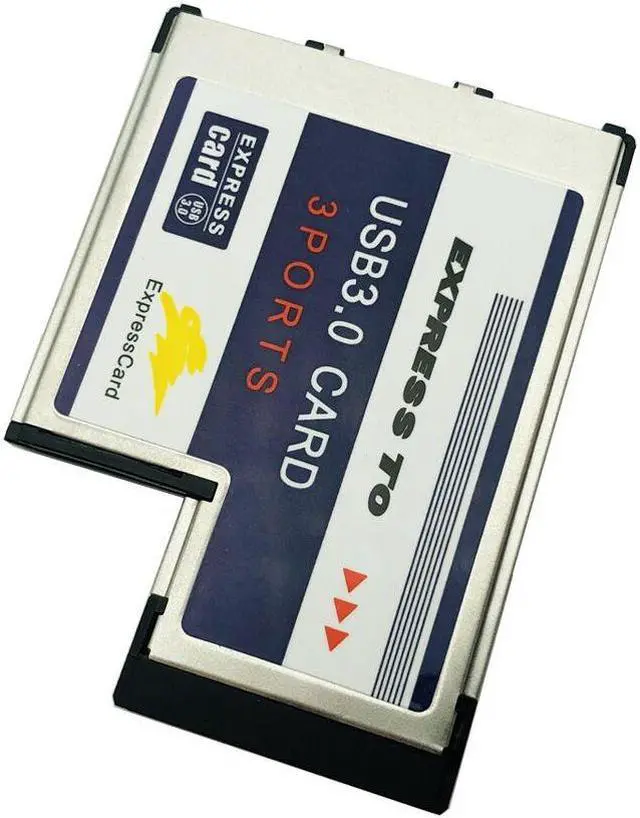 Alt view image 5 of 6 - Weastlinks USB Expresscard expansion Card 3 port USB 3.0 Expresscard 34 54 mm expansion Card expresscard to USB adapter USB express Card