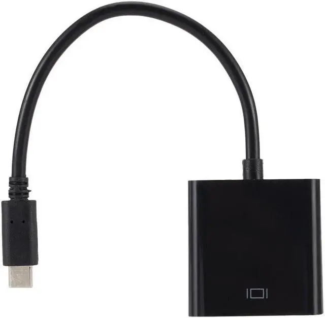 Alt view image 7 of 7 - Weastlinks Type C to VGA Adapter Cable USBC USB 3.1 to VGA Adapter for Macbook 12 inch Chromebook Pixel Lumia 950XL