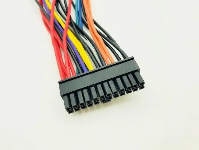 Alt view image 5 of 6 - Weastlinks 24Pin Female to Mini 24P Male Internal Power Adapter Converter Cable Wire for DELL 780 980 760 960 PC Match Common ATX PSU