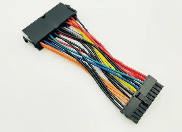 Alt view image 6 of 6 - Weastlinks 24Pin Female to Mini 24P Male Internal Power Adapter Converter Cable Wire for DELL 780 980 760 960 PC Match Common ATX PSU