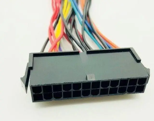 Alt view image 3 of 6 - Weastlinks 24Pin Female to Mini 24P Male Internal Power Adapter Converter Cable Wire for DELL 780 980 760 960 PC Match Common ATX PSU