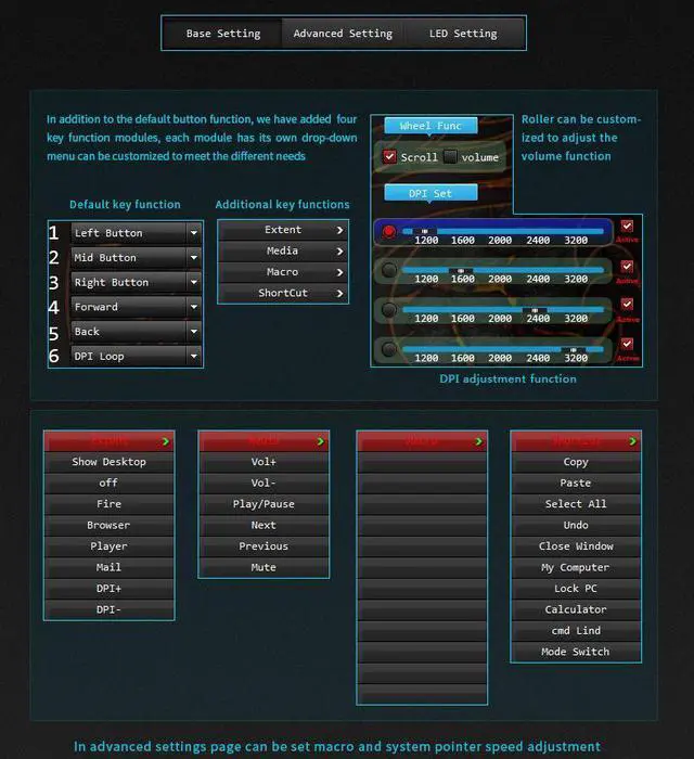 Alt view image 6 of 7 - Weastlinks Wired Gaming Mouse Gamer Computer Mouse Gaming Mouse USB Ergonomic Mouse 6 Buttons Game Mice For PC Gamer