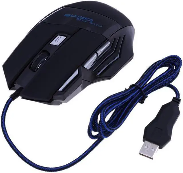 Alt view image 3 of 7 - Weastlinks USB Wired Gaming Mouse 7 Buttons 5500 DPI Adjustable LED Backlit Optical Computer Mouse Gamer Mice For PC Laptop Notebook