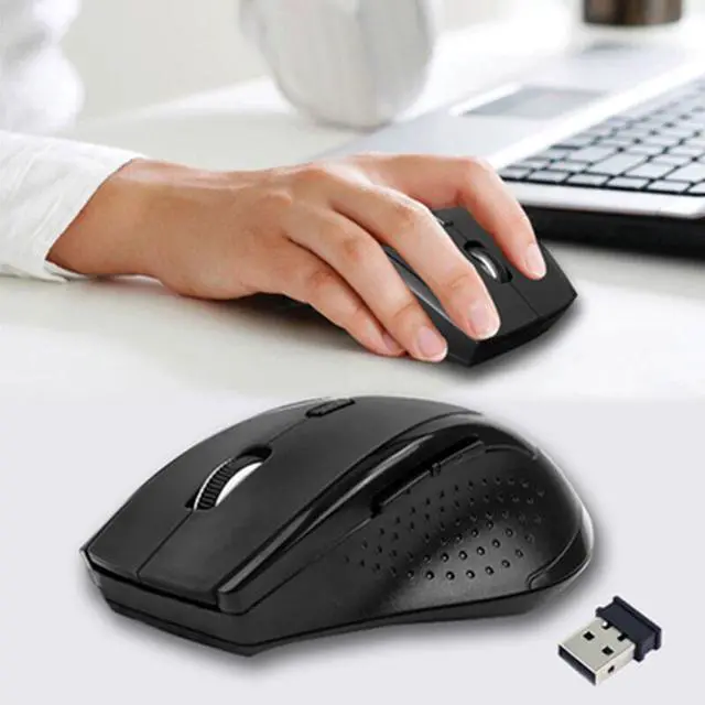 Alt view image 2 of 7 - Weastlinks 2.4GHz Wireless Mouse 1200DPI Optical Gaming Mouse Wireless for Laptop 6 Keys Mice