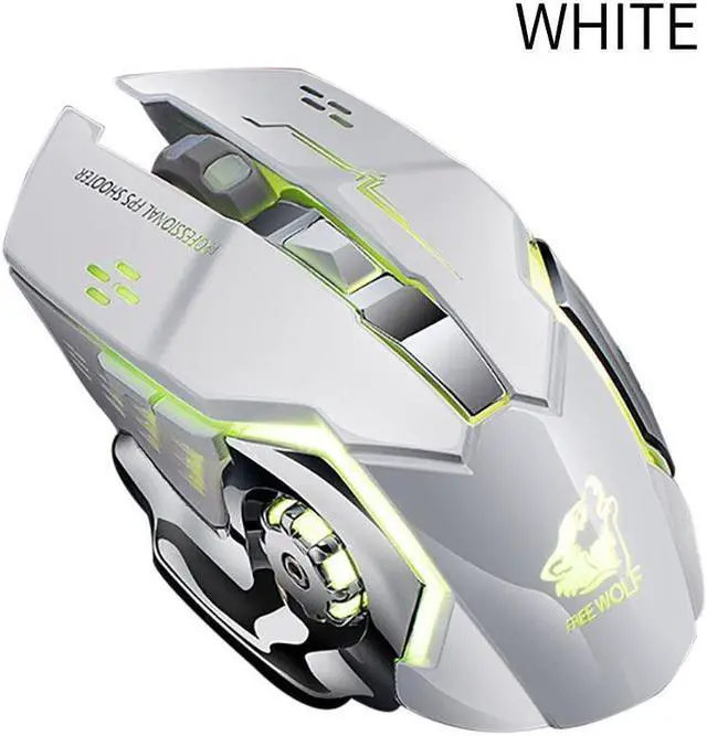 Alt view image 6 of 7 - Weastlinks Wireless Charging Game Mouse Mute Mouse Mechanical Mouse Optical Mouse for PC Laptop Desktop