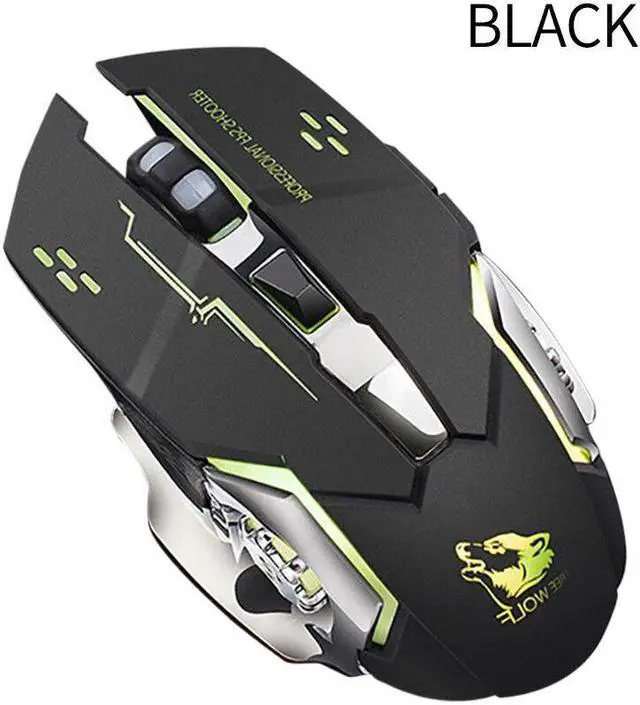 Alt view image 7 of 7 - Weastlinks Wireless Charging Game Mouse Mute Mouse Mechanical Mouse Optical Mouse for PC Laptop Desktop