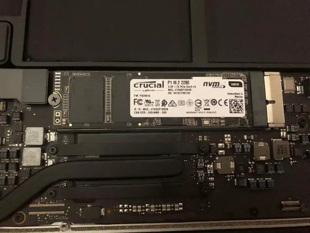 Alt view image 2 of 6 - Weastlinks M.2 PCIE NVME SSD M.2 nVME SSD Adapter Card for Upgrade 2013-2015 Year Macs for Apple SSD Adapter