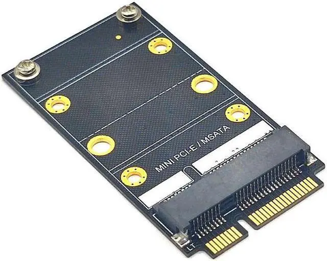 Alt view image 6 of 7 - Weastlinks Mini PCIE/mSATA Adapter Solid State Drive Converter Riser Expansion Card Test Board for mSATA SSD Mini PCI Express Wifi Card