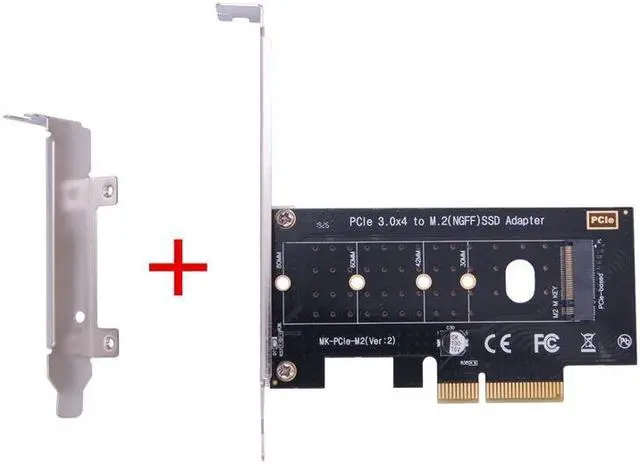 Alt view image 6 of 6 - Weastlinks M.2 NVMe SSD NGFF to PCIE X4 Converter Card M Key Riser Multiplier PCI-e PCI Express 3.0 4X to 2230-2280 M.2 SSD M2 PCIE Adapter