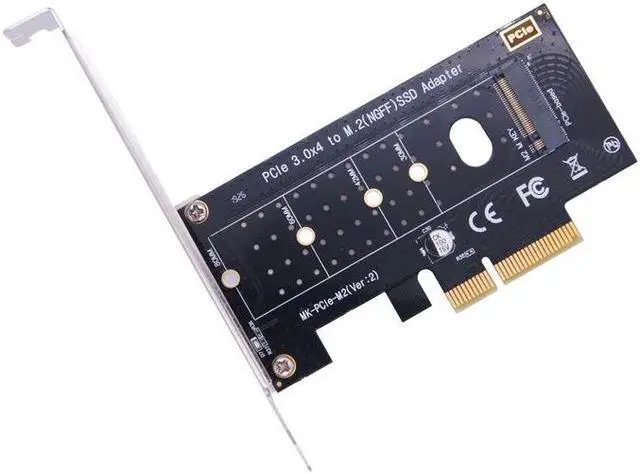 Alt view image 4 of 6 - Weastlinks M.2 NVMe SSD NGFF to PCIE X4 Converter Card M Key Riser Multiplier PCI-e PCI Express 3.0 4X to 2230-2280 M.2 SSD M2 PCIE Adapter