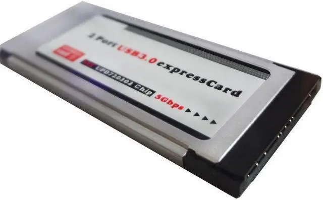 Alt view image 5 of 7 - Weastlinks PCI Express to USB 3.0 Dual 2 Ports PCI-E Card Adapter for NEC Chipset 34MM Slot ExpressCard Converter 5 Gbps PCMCIA ExpressCard