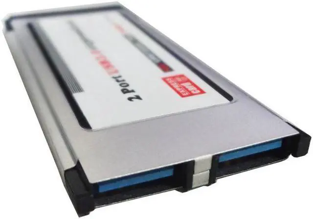 Alt view image 4 of 7 - Weastlinks PCI Express to USB 3.0 Dual 2 Ports PCI-E Card Adapter for NEC Chipset 34MM Slot ExpressCard Converter 5 Gbps PCMCIA ExpressCard