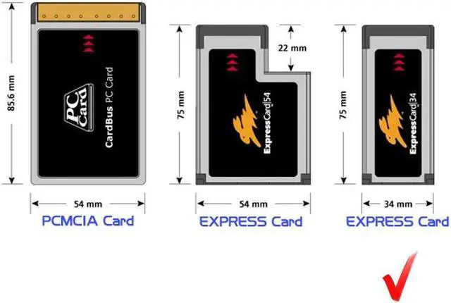 Alt view image 7 of 7 - Weastlinks PCI Express to USB 3.0 Dual 2 Ports PCI-E Card Adapter for NEC Chipset 34MM Slot ExpressCard Converter 5 Gbps PCMCIA ExpressCard